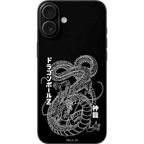 Dragon Ball Z Negative Shenron iPhone 16 Plus Skin